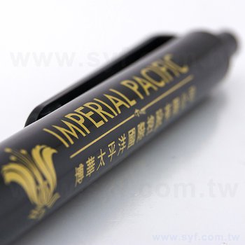 廣告筆-造型防滑筆管禮品-單色原子筆-二款筆桿可選-採購訂製贈品筆_14